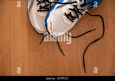 Sport: scarpe da corsa. Foto Stock