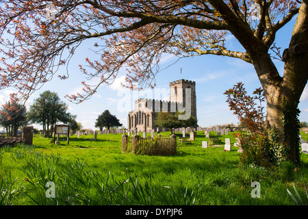 Priory chiesa di St Mary e St Hardulph, Breedon sulla collina, LEICESTERSHIRE REGNO UNITO Inghilterra Foto Stock