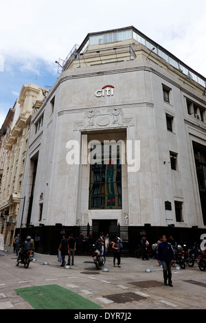 National City Bank di New york edificio ora citibank Buenos Aires Argentina Foto Stock