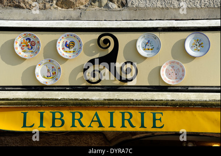 Treguier vicino a Paimpol,Martray luogo,vecchia casa,Cotes-d'Armor,Bretagne,Brittany,Francia Foto Stock