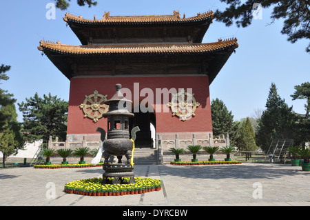 Xumi Fushou tempio, Chengde Imperial villa estiva, Hebei, Cina Foto Stock