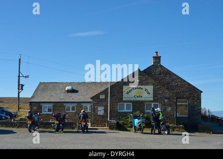 Hartside Top Cafe. Un686 Penrith di Alston road, Cumbria, England, Regno Unito, Europa. Foto Stock