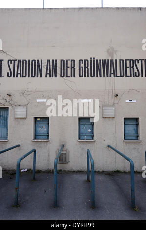 Il Gruenwalder Stadion di Monaco di Baviera, 2011 Foto Stock