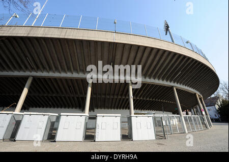 Il Gruenwalder Stadion di Monaco di Baviera, 2011 Foto Stock