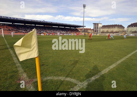 Regionalliga Derby TSV 1860 Muenchen II - FC Bayern Munich II nel Gruenwalder Stadion, 2012 Foto Stock