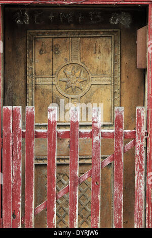 Un agriturismo minacciato di demolizione in Grafrath, 2012 Foto Stock