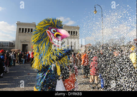 Sfilata di Carnevale a Monaco di Baviera, 2012 Foto Stock