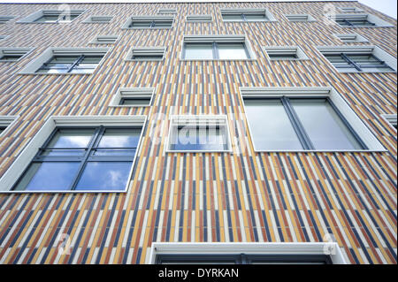 Edificio di estensione del Monaco di Baviera università di scienze applicate, 2012 Foto Stock