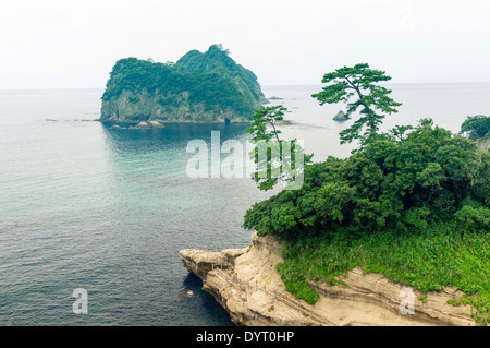 Scenic arcipelago giapponese a Izu area della penisola Foto Stock