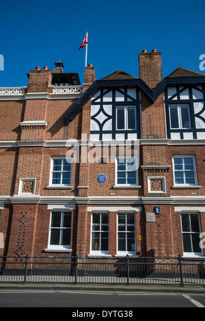 Radnor Casa indipendente di giorno a scuola, Strawberry Hill, Twickenham, London, Regno Unito Foto Stock