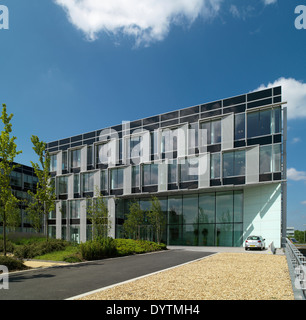 Esterno dell edificio per uffici a Winnersh Triangle fase 1, Winnersh Foto Stock