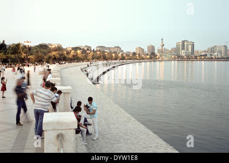 Baku Boulevard 2011 Foto Stock