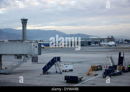 Comodoro Arturo Merino Benitez International Airport Santiago del Cile Foto Stock