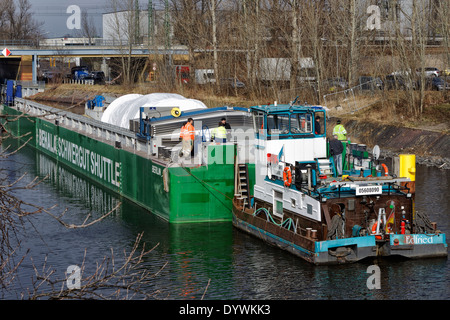 Berlino, Germania, con la turbina a gas Schwergutshuttle Foto Stock