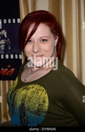 Parsippany, NJ, Stati Uniti d'America. Xxv Aprile, 2014. Rochelle Davis di presenze per chiller Theatre Toy, modello e Film Expo, lo Sheraton Hotel, Parsippany, NJ 25 aprile 2014. Credito: Derek Storm/Everett raccolta/Alamy Live News Foto Stock