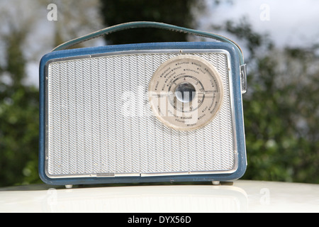 Vintage radio a transistor Foto Stock