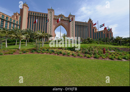 Atlantis, Il Palm Hotel, Dubai, Emirati Arabi Uniti, Emirati arabi uniti. Foto Stock