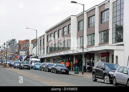 Ascot High Street in Berkshire REGNO UNITO Foto Stock