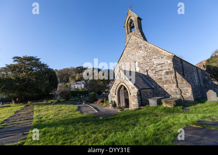 Chiesa di Beddgelert, Snowdonia. Foto Stock