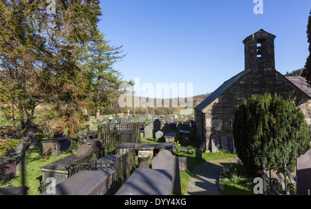 Chiesa di Beddgelert, Snowdonia. Foto Stock