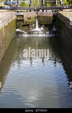 Serratura Batchworth Grand Union Canal Foto Stock