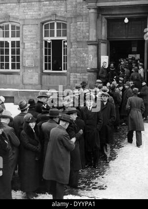 Referendum nella Saar, 1935 Foto Stock