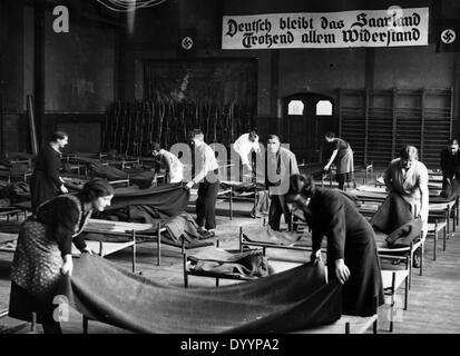 Referendum nella Saar, 1935 Foto Stock