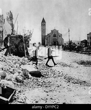 I soldati britannici a Tobruk, 1941 Foto Stock