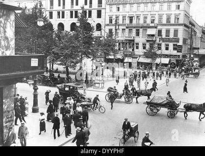 La Friedrichstrasse, 1913 Foto Stock