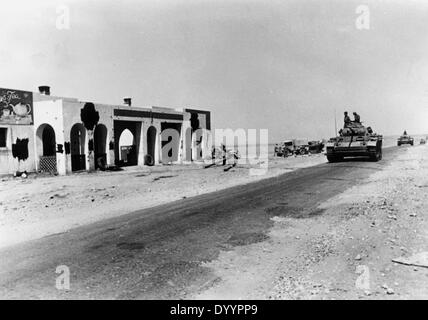 Offensiva tedesca - Via Balbia, Giugno 1942 Foto Stock