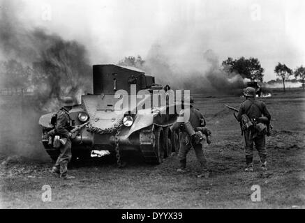 Inizio dell'offensiva in Russia, 22.06.1941 Foto Stock