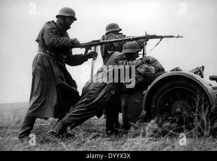 I soldati tedeschi sul Fronte Orientale, 1941 Foto Stock