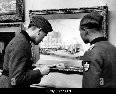 Membri della RAD sulla British Isole del Canale, 1942 Foto Stock