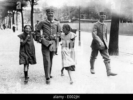 Guardie di Berlino, 1914 Foto Stock