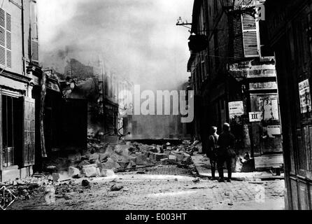 Immagine da un film tedesco circa la Prima Guerra Mondiale Foto Stock