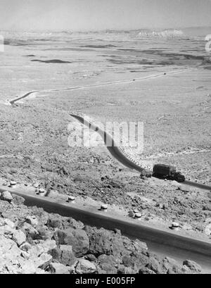 Deserto del Negev in Israele Foto Stock