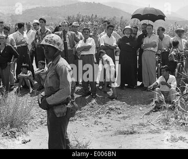 Stati Uniti lo sbarco in Libano, 1958 Foto Stock