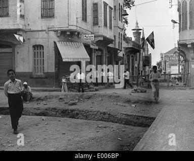 La guerra civile in Libano, 1958 Foto Stock