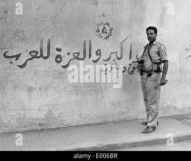 La guerra civile in Libano, 1958 Foto Stock