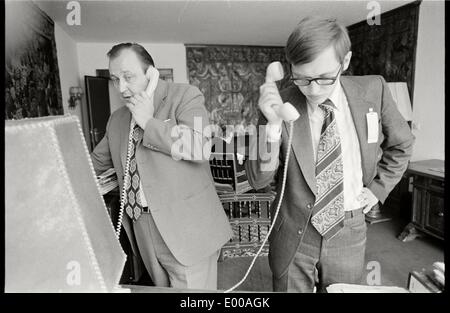 Hans-Dietrich GENSCHER a Monaco di Baviera, 1972 Foto Stock