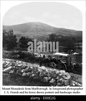 Montare Monadnock, Contea di Cheshire, NH Foto Stock