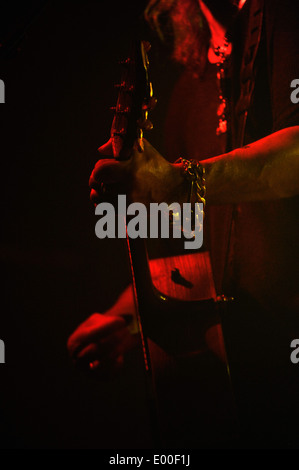 New Model Army presso la Oxford O2 Il 23 aprile 2014 come parte della gamba del Regno Unito del tour per il loro dodicesimo album in studio Foto Stock