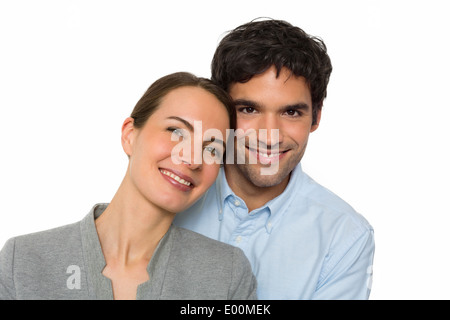 Pretty Woman allegro uomo amore studio Foto Stock