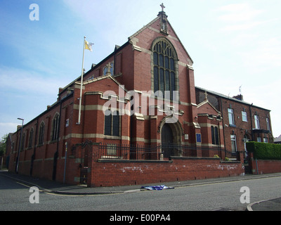 San Pietro chiesa cattolica romana in Middleton, Greater Manchester Foto Stock