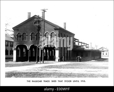 Cheshire Railroad Station in Keene, NH Foto Stock