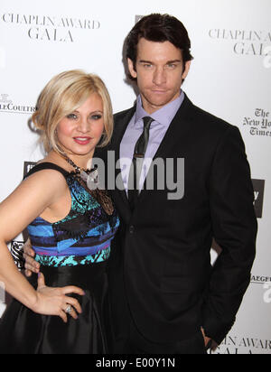 New York, New York, Stati Uniti d'America. 28 apr 2014. ORFEH attori e Andy KARL frequentare il Film Society del Lincoln Center quarantunesima edizione annuale premio Chaplin Gala in onore di Rob Reiner tenutosi a Alice Tully Hall presso il Lincoln Center. Credito: Nancy Kaszerman/ZUMAPRESS.com/Alamy Live News Foto Stock