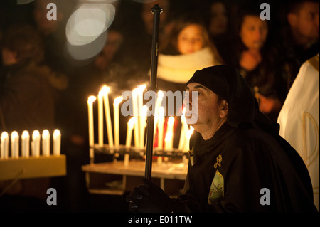 Pasqua settimana santa a Gallipoli, Lecce, Puglia, Italia Foto Stock