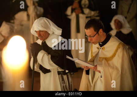 Pasqua settimana santa a Gallipoli, Lecce, Puglia, Italia Foto Stock