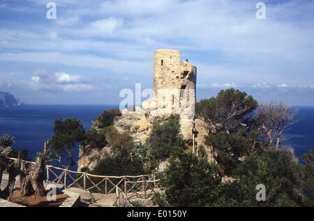 La Torre des Verger a Banyalbufar in Maiorca Foto Stock