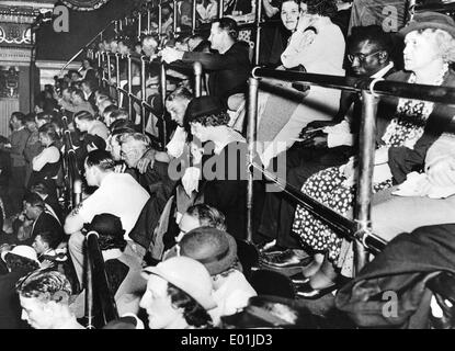 La crisi economica mondiale: fame dimostranti in Pennsylvania, 1936 Foto Stock